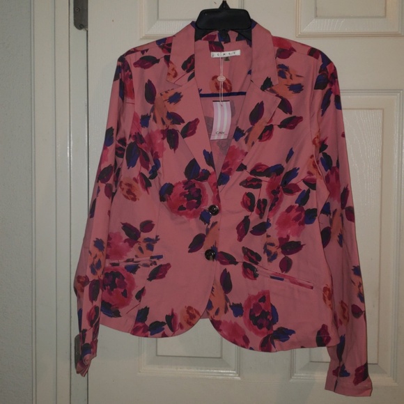 CAbi Jackets & Blazers - CAbi Foral Blazer
